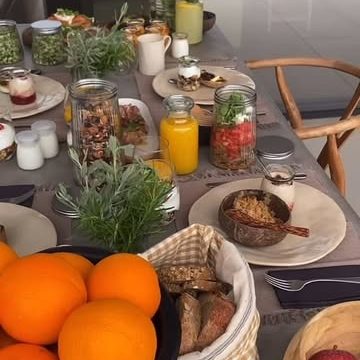 Terrace breakfast